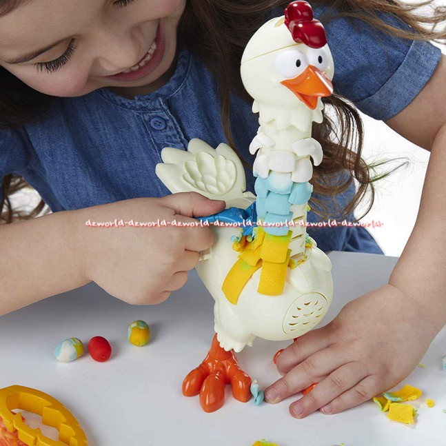 Play-Doh Animal Crew Mainan Lilin Playdoh Ayam Bertelur Menetas