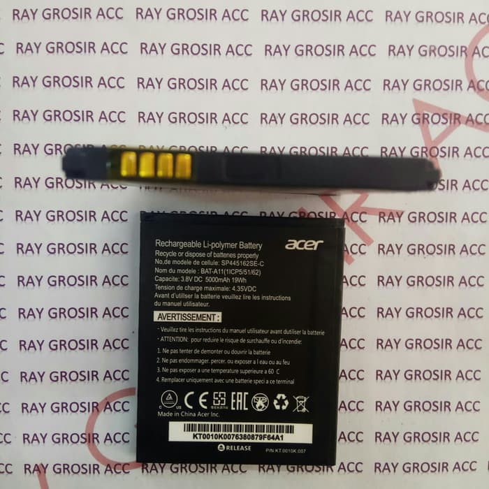 Baterai Original Double Power acer Liquid BAT-A11 Z330 , Z410 , Z320