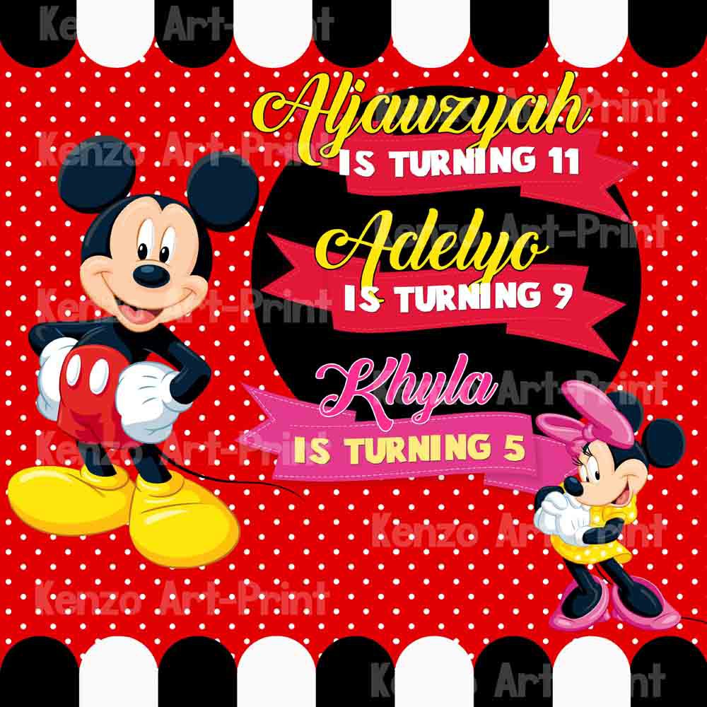 

Paket Owesome Mickey Minnie