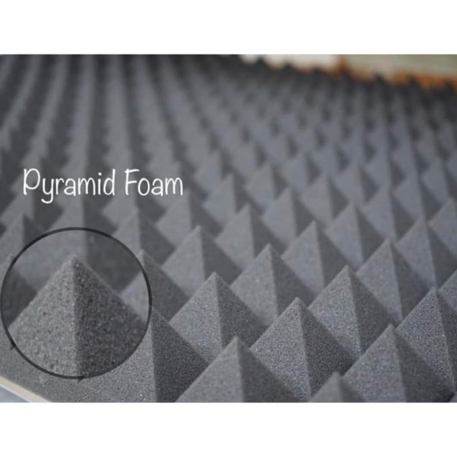 Accoustic Foam Pyramid - Busa Peredam Pyramid 200x100cm