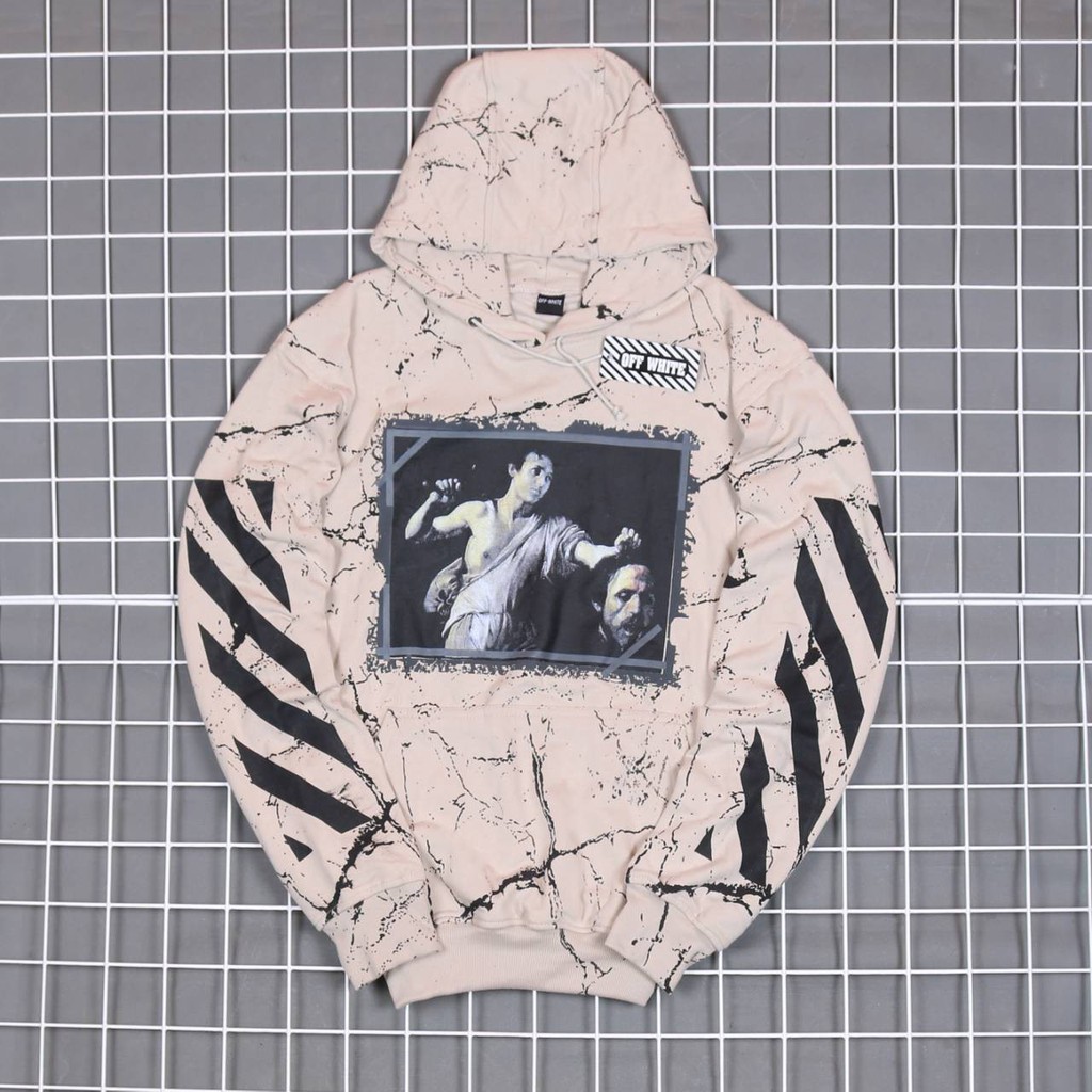 Jaket Hoodie OFF WHT MARBEL – Edition Trendy Casual Unisex Good Brand Quality Stylish