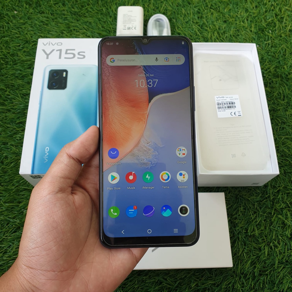 VIVO Y15S SECOND 3/32GB & 3/64GB HP SECOND HANDPHONE SECOND HP SEKEN HP BEKAS HP MURAH