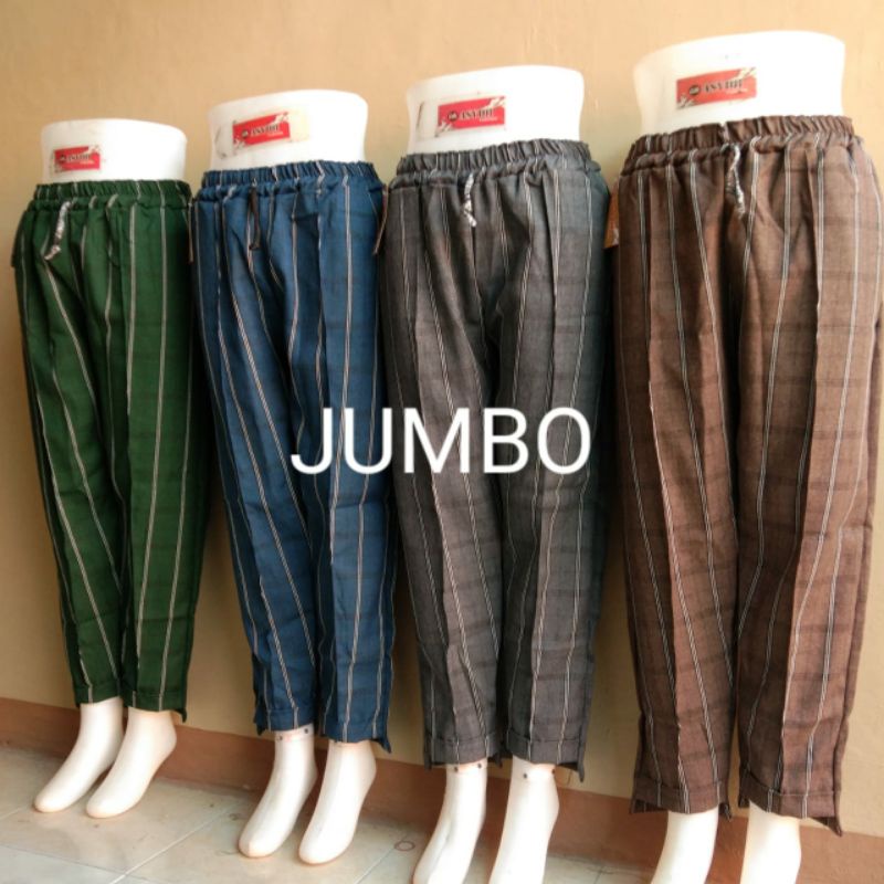 Tartan Jumbo Gabardin Semiwol Kotak