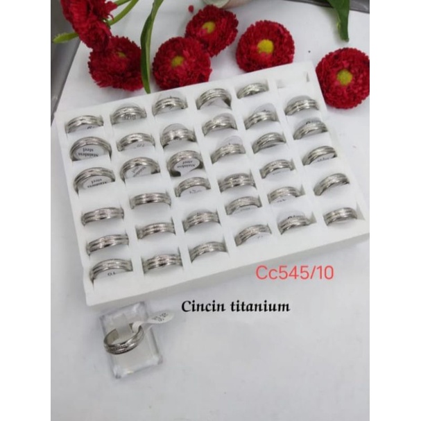 Cincin Titanium Terbaru Cc545/10