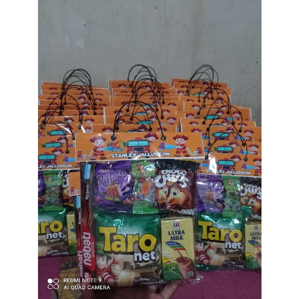 SOUVENIR ULANG TAHUN // PARCEL SNACK ULANG TAHUN // BINGKISAN SNACK // SNACK ULANG TAHUN // SNACK EK