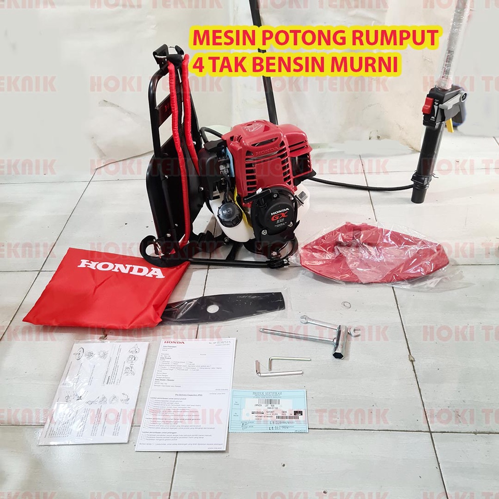 honda umr435n mesin potong rumput 4 tak honda 4tak umr 435n 4 stroke original berkartu garansi resmi