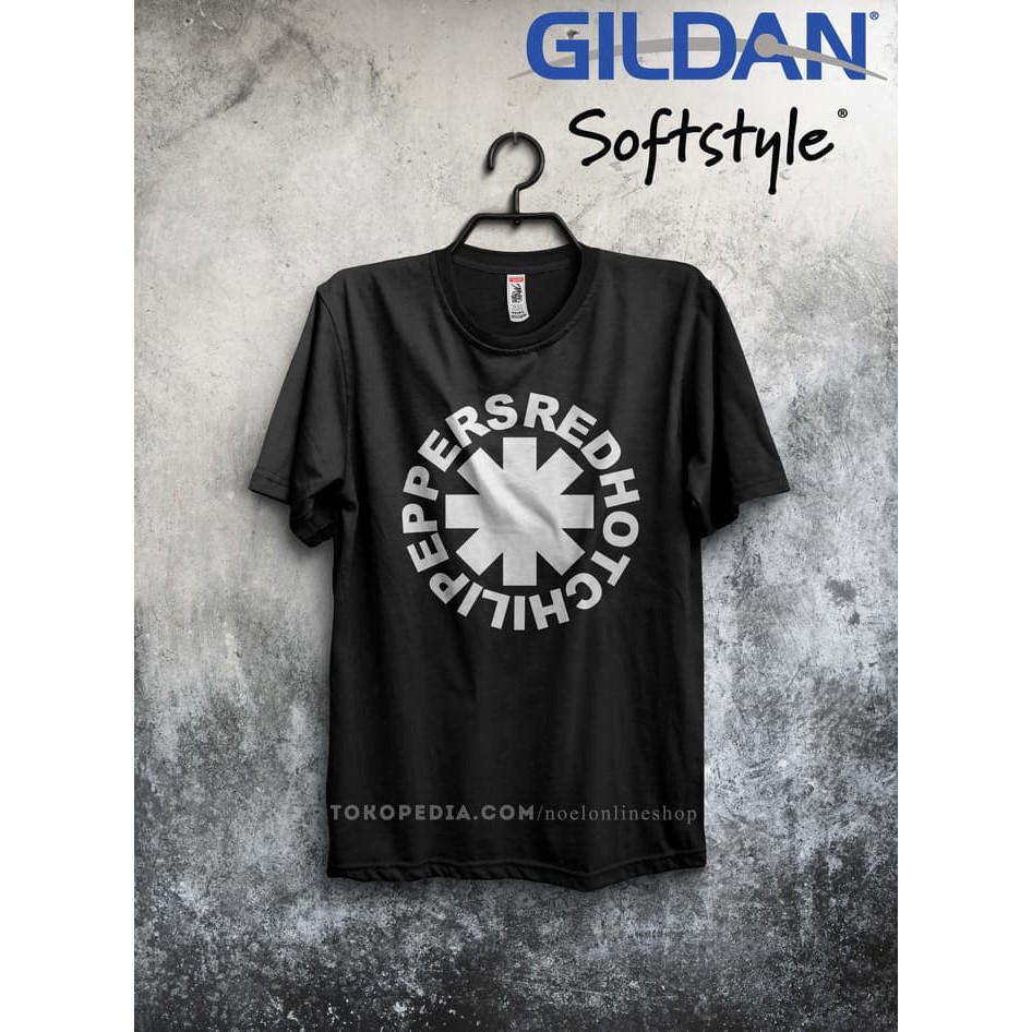 Terlaris kaos band polyflex gildan rhcp red hot chili peppers