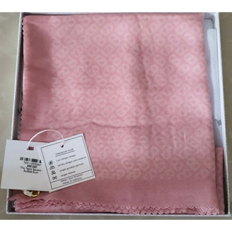 buttonscarves tapis voal premium bubble gum