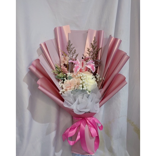 Jual Buket Bunga Palsu Artificial Flower Bouquet Shopee Indonesia