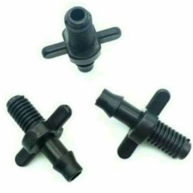 Nipel / nipel ulir / nipel hidroponik / nipel 7mm
