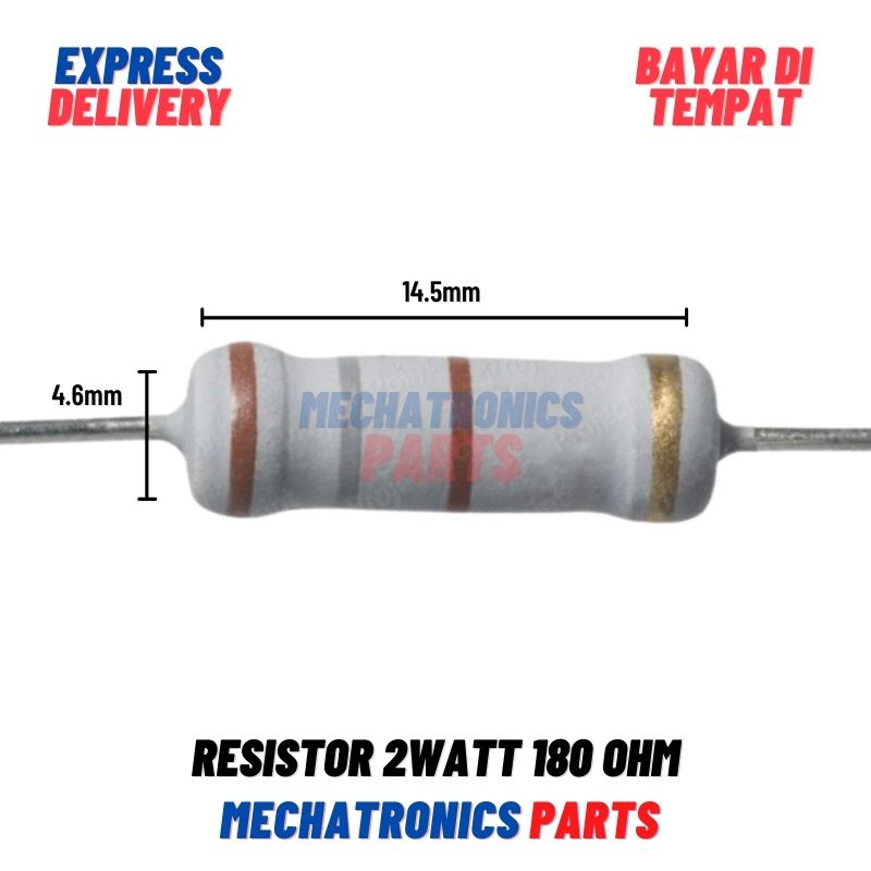 [PAS-9233] RESISTOR 2WATT 180OHM