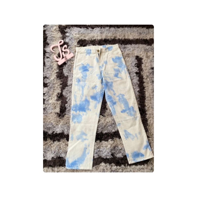 celana jeans tiedye