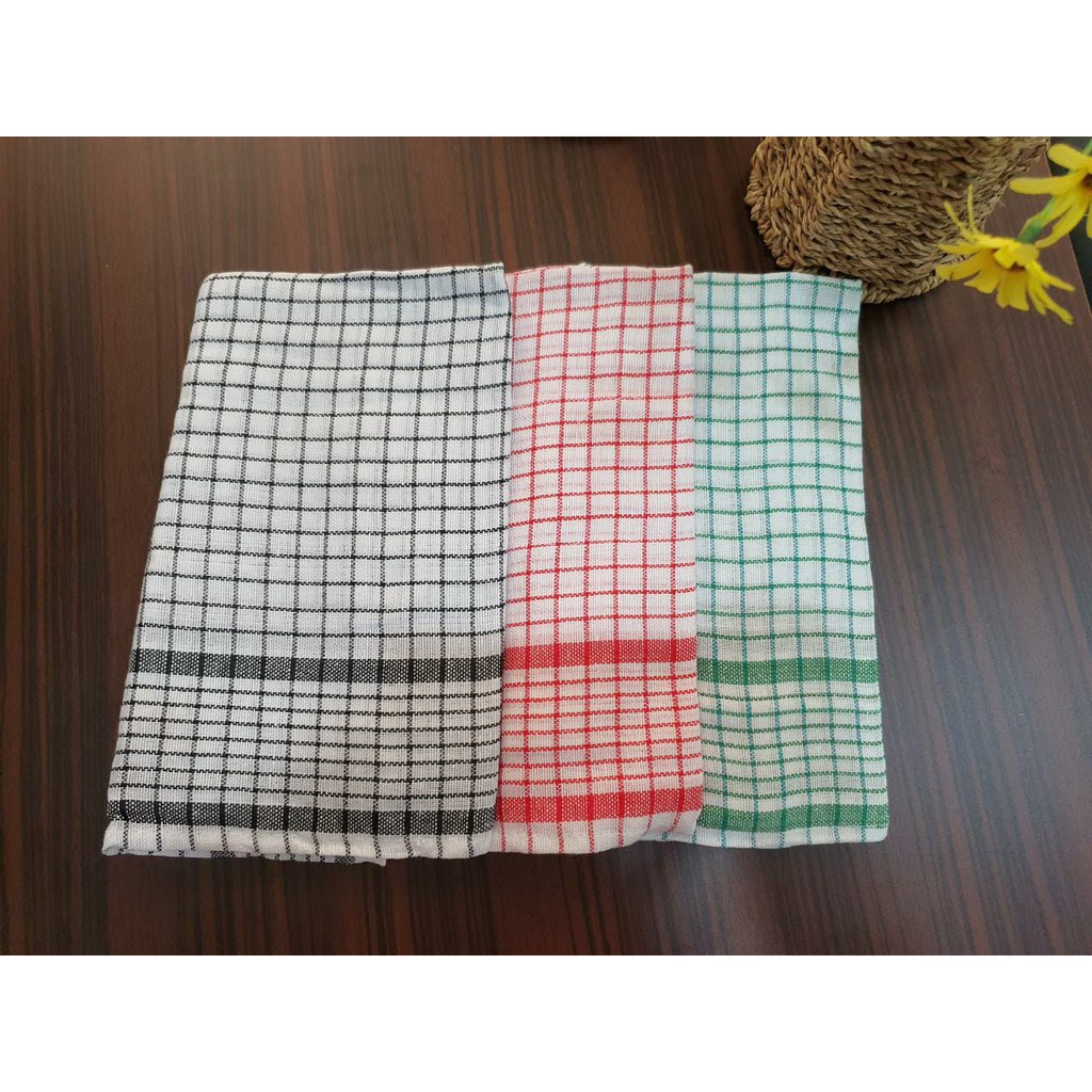 Kain Lap Kain Serbet Lap Piring Motif Murah Shopee Indonesia