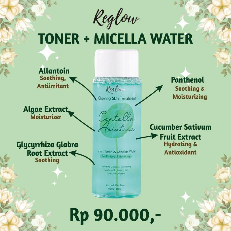 REGLOW SKIN CARE SERIES 100% ORIGINAL BPOM-3