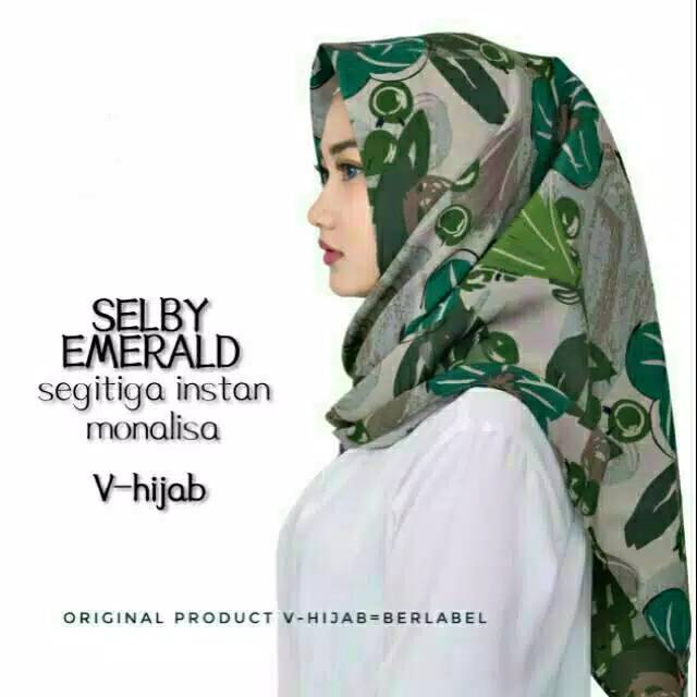 V-Hijab Segitiga Instan Monalisa