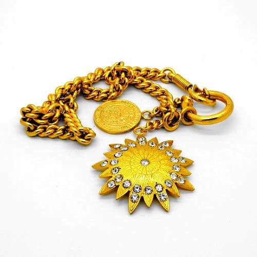 Bros Rantai Baju Beskap Jawa Lambang Matahari