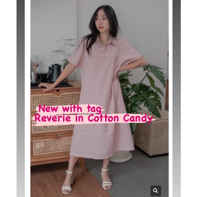 MAVEN - reverie dress in cotton candy