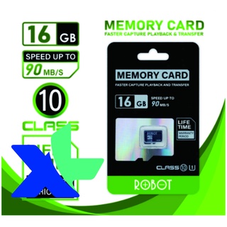 (XL combo lite/flex & mini) Robot Storage 8GB/16GB/32GB Class 10 Micro SD TF Card with Package