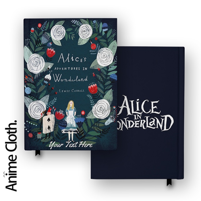 

Buku Catatan Alice In Wonderland 18 Hardcover Diary Notebook Custom Agenda Jurnal