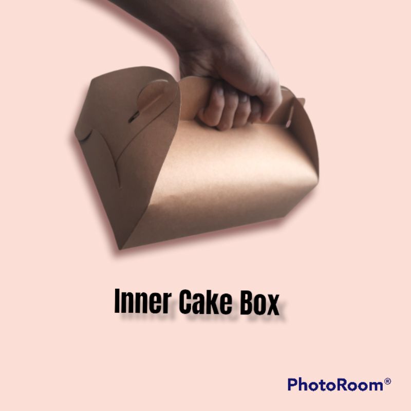 Inner Cake Box //  Gable Box kraft