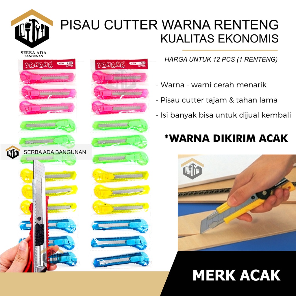 CUTTER RENCENG - KATER RENTENG - UK BESAR BENING - TAJAM EKONOMIS