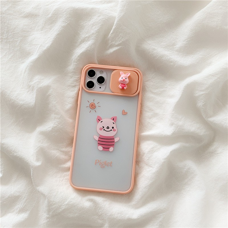 Cute Bear Hard Case Suitable For IPhone 12 Mini 12 12pro 11 11promax Xs Xr Xsmax 7 8plus 6splus 8plus