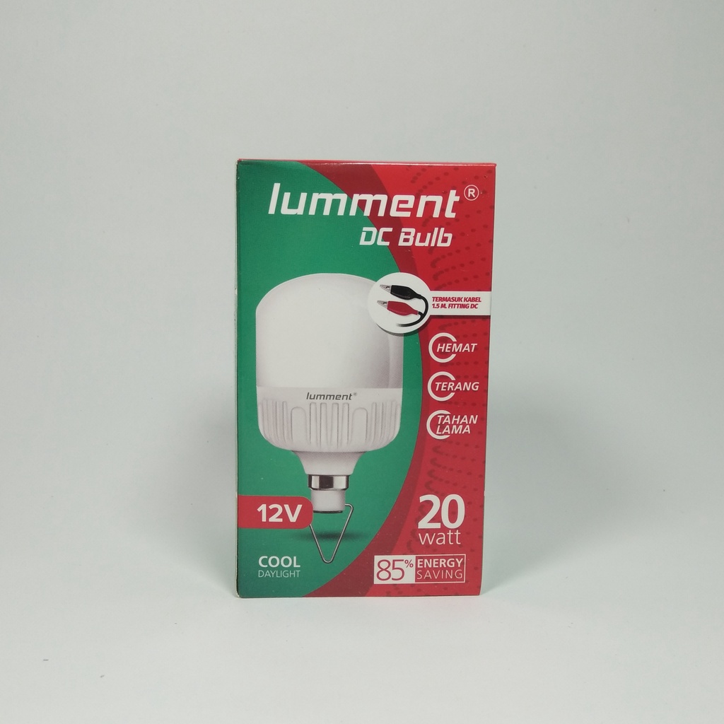 Lumment Lampu LED DC Bulb 12V / Lampu Aki - Cahaya Putih