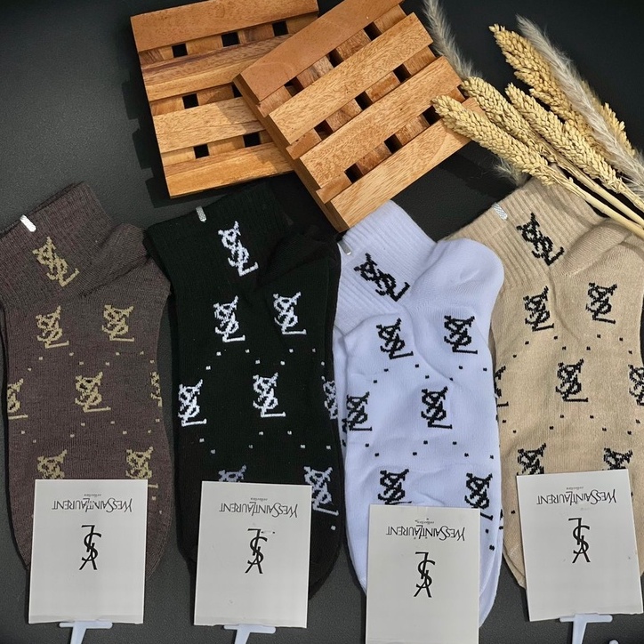 KAOS KAKI Yves Saint Laurent / Yves Saint Laurent ANKEL SOCK WANITA MATAKAKI/ KAOS KAKI YSL IMPORT Q