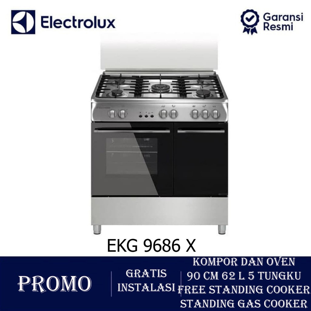 Electrolux Kompor Dan Open Standing 62 Liter 90 Cm Ekg 9686 X Shopee Indonesia