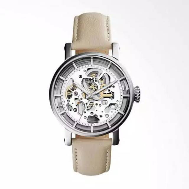 Jam tangan fosil transparan mocca kualitas super original
