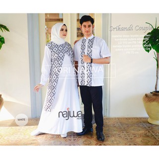 Baju  Couple  Muslim  Kemeja koko Gamis Maxi Sarimbit 