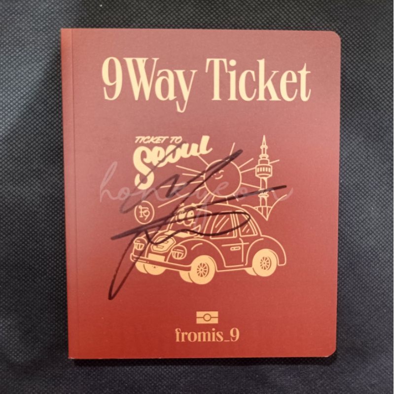 Chaeyoung fromis_9 Fromis_9 - Mwave Signed Album Only 9Way Ticket