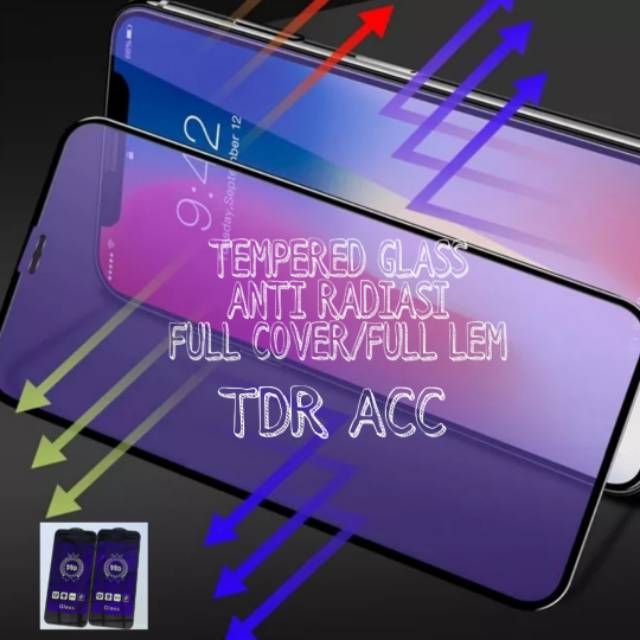 10D 99D TEMPERED GLASS SCREEN PROTECTOR ANTI RADIASI FULL COVER TIPE DI DESKRIPSI