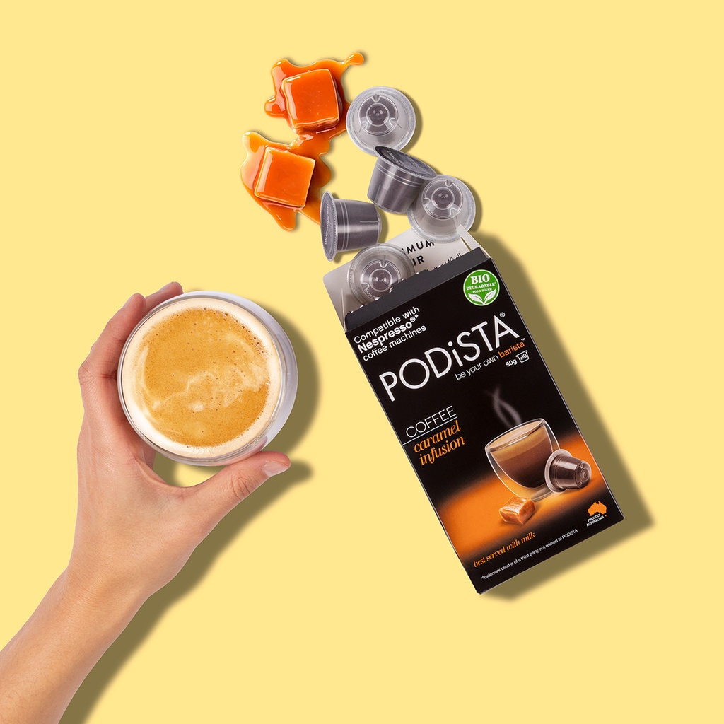 

Nespresso Capsules - Caramel Coffee from Australia