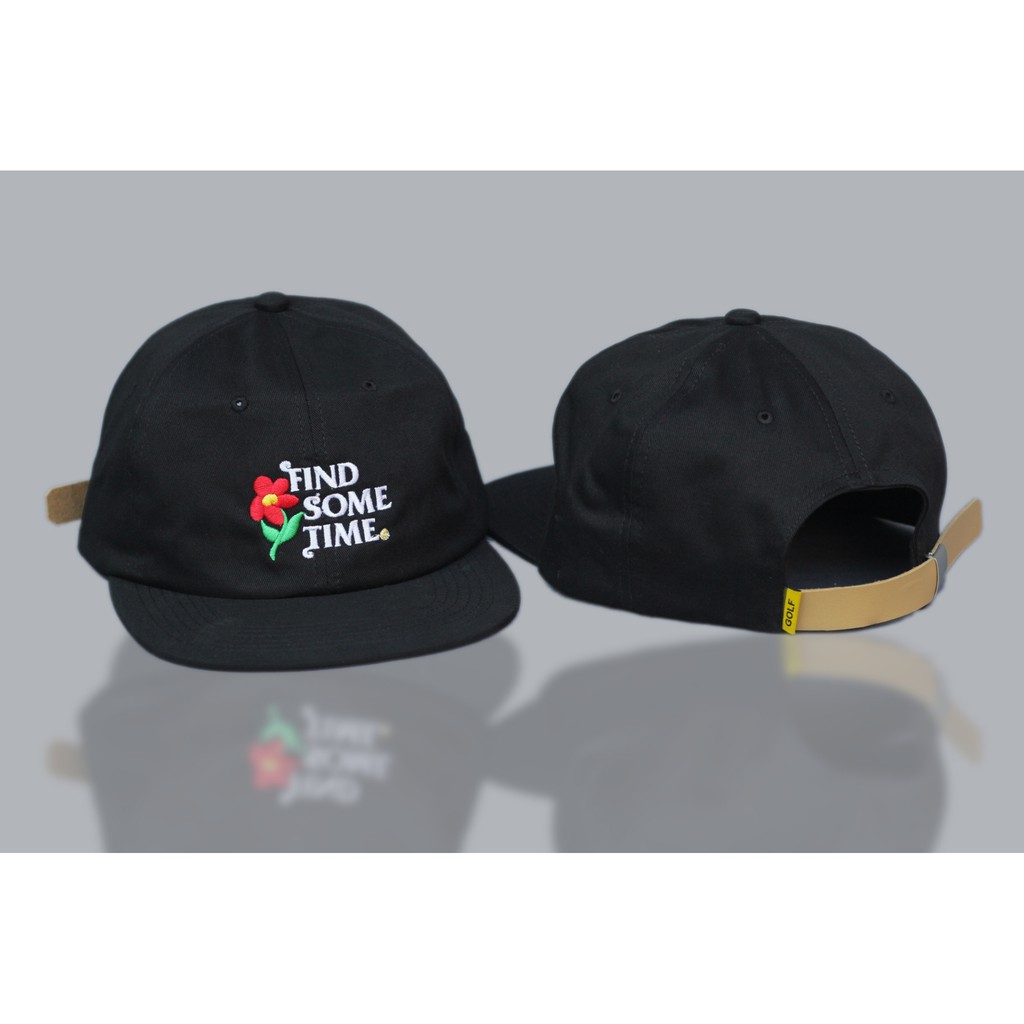Topi Strapback Goflwang Find Sometime Import Quality Cap 6 Panel