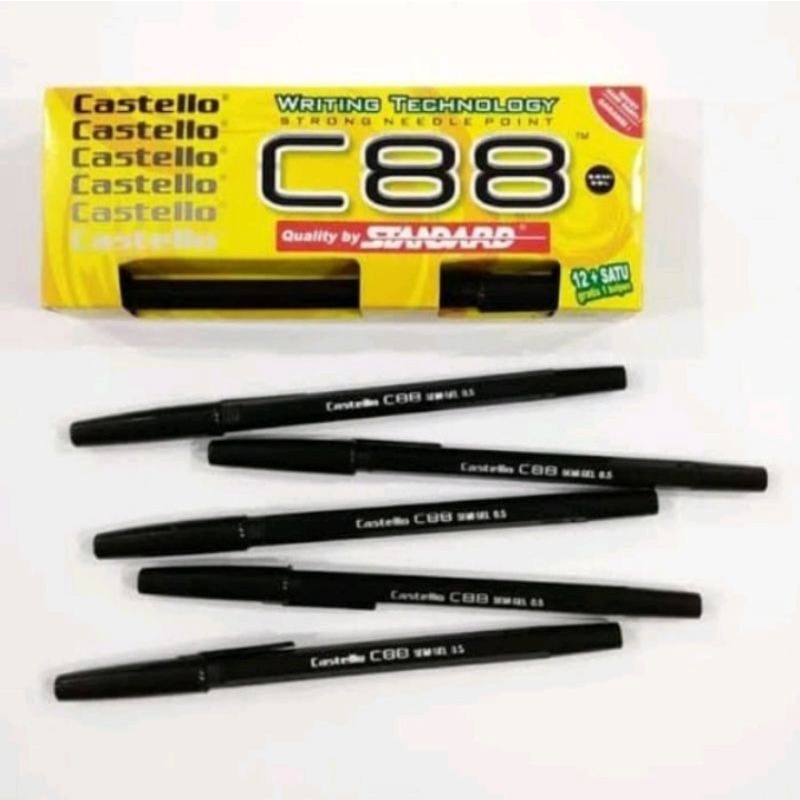 

Pulpen / Pen / Pena Standard Castello C88 (12pcs)