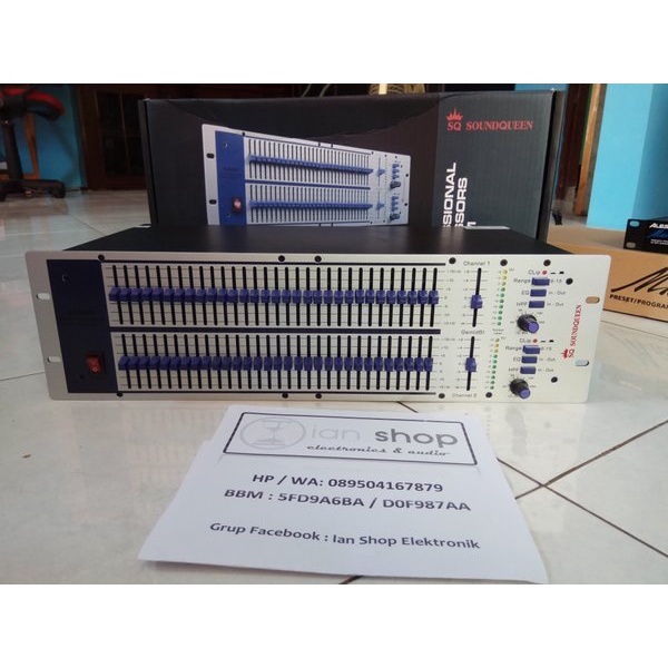 Equalizer Soundqueen SQ EQ6400 EQ 6400 Best Quality