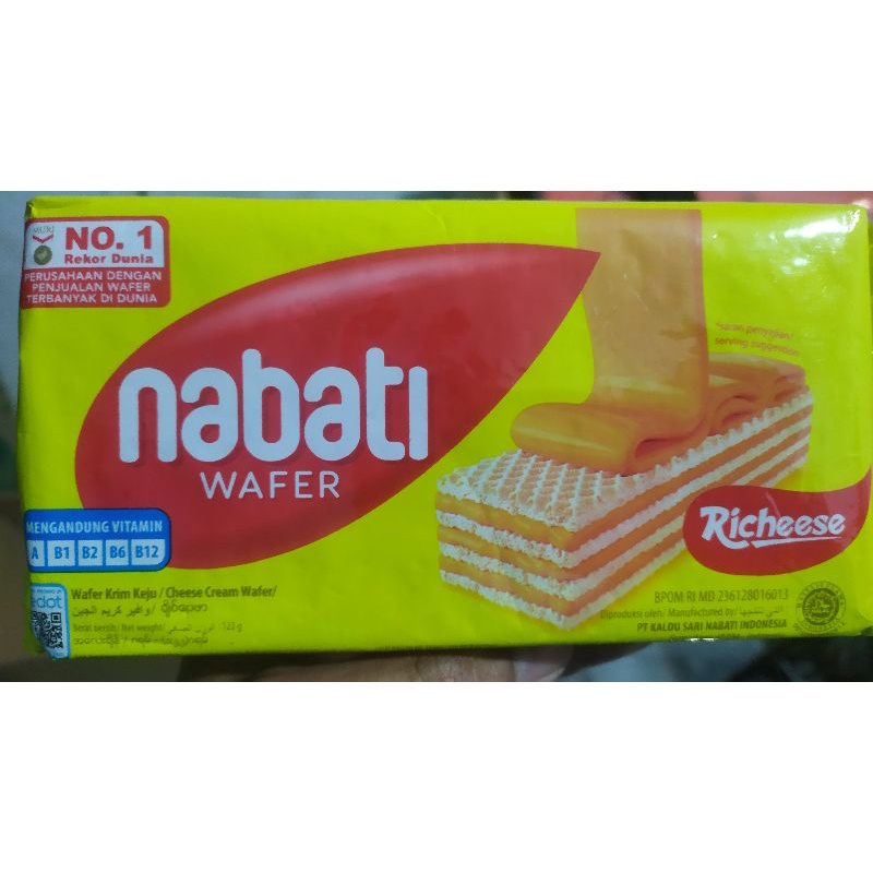 

Nabati Wafer Richeese 122g