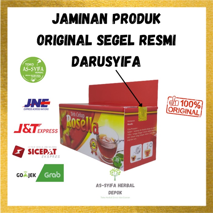 

TEH CELUP ROSELLA MERAH DARUSYIFA TEH CELUP ROSELLA MERAH DARUSYIFA HERBAL HIPERTENSI DAN KOLESTROL