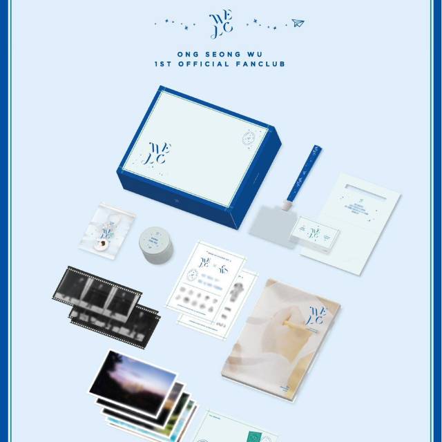 ONG SEONGWU OFFICIAL FANKIT GENERASI 1 WELO KIT FULLSET