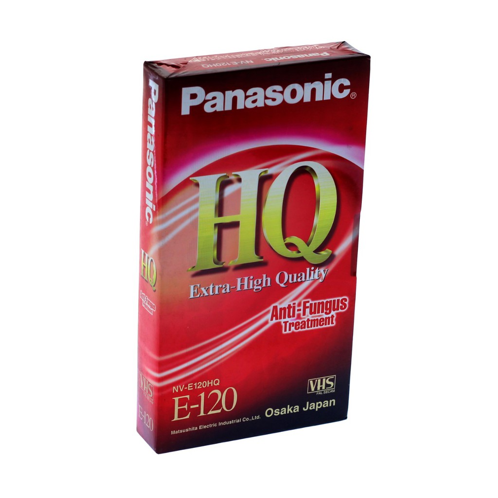 Kaset video VHS kosong Panasonic VHS