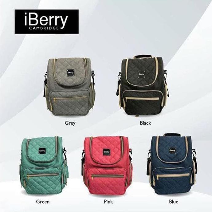 Iberry Cambridge Diaper Backpack / Tas Perlengkapan Bayi