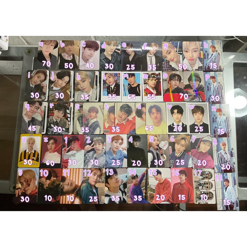 PHOTOCARD PC THE BOYZ BYOK SG 2021 3RD FANKIT DAZED SKOOLOOKS CHASE sangyeon jacob younghoon hyunjae