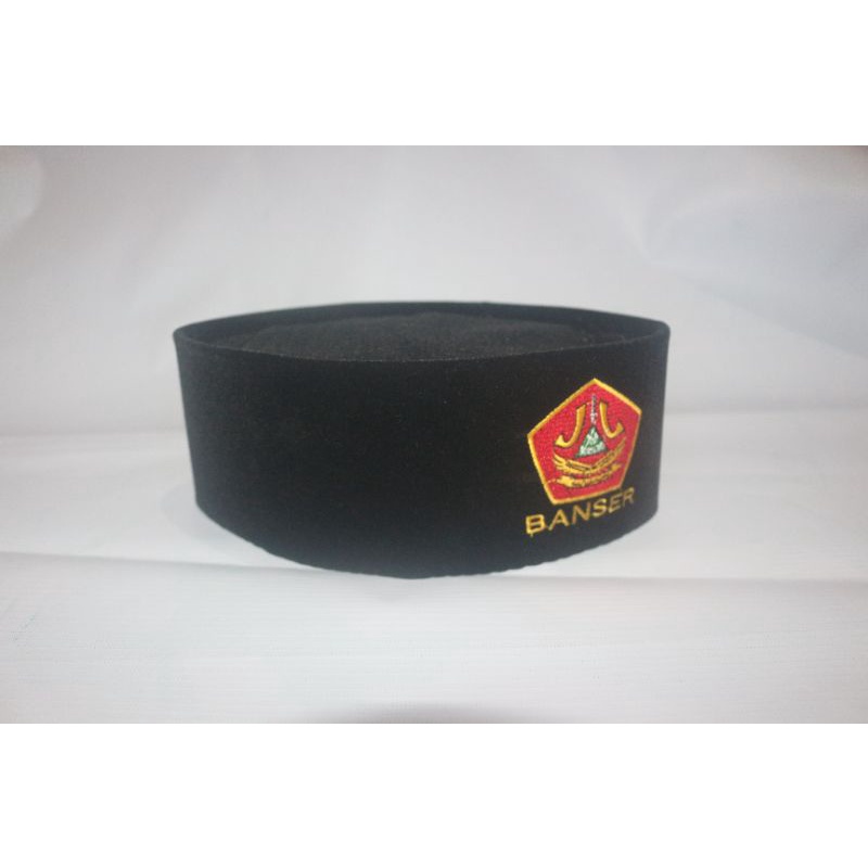 Songkok Logo Banser ( Bordir Komputer ) - Songkok Nasional Logo Banser