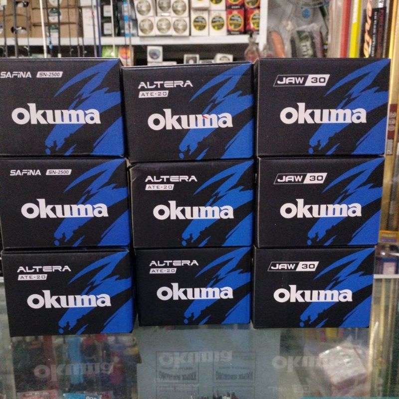 Reel okuma Safina,Altera,jaw