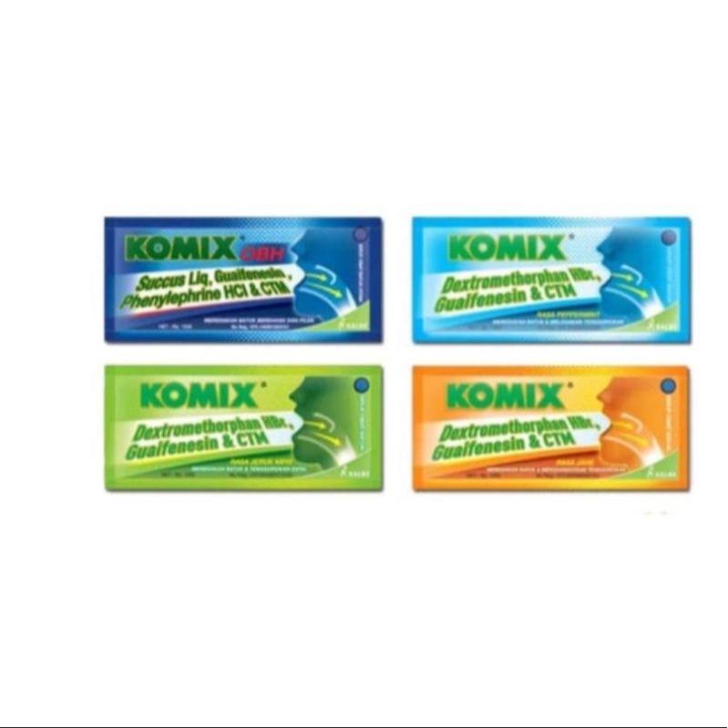 KOMIX Obat Batuk Sirup Sachet