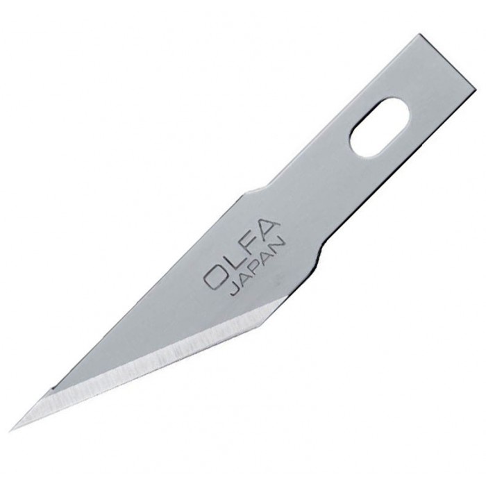 

Olfa KB4-S/5 Spare Angled Blade Isi Ulang Pen Cutter Refill Art Knife Refill Pen Cutter isi Ulang Pisau Ukir