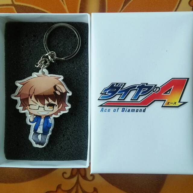 Gantungan Kunci Anime Diamond No Ace Karakter Miyuki Kazuya
