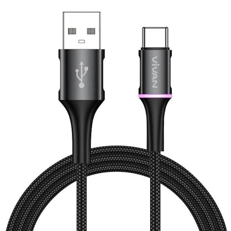 KABEL USB VIVAN VDC100 TYPE C QUICK CHARGE 3.0