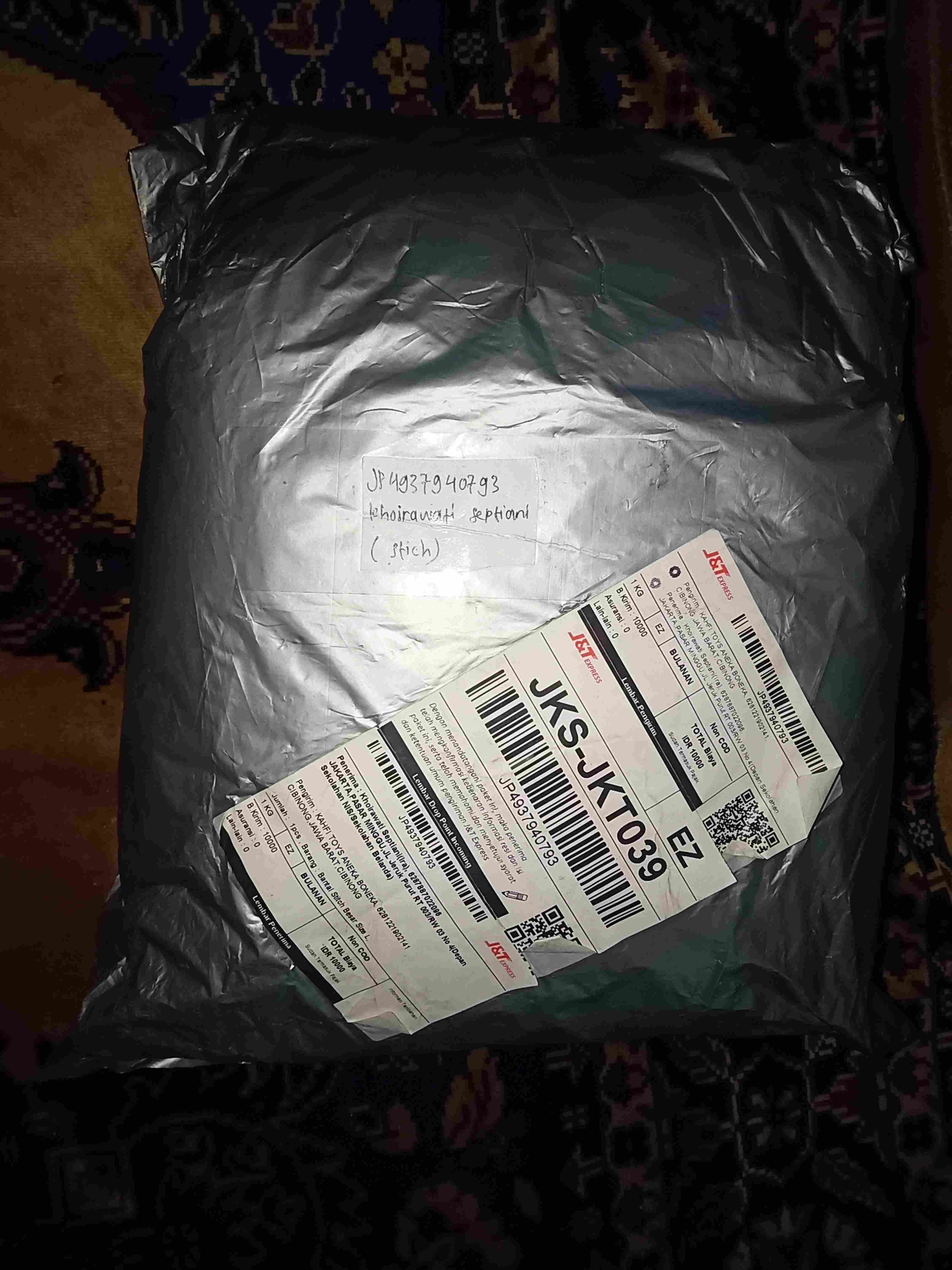 Bantal Stitch Doraemon Garfield Sapi Besar Size L